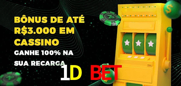 1D Bet melhor bônus de depósito